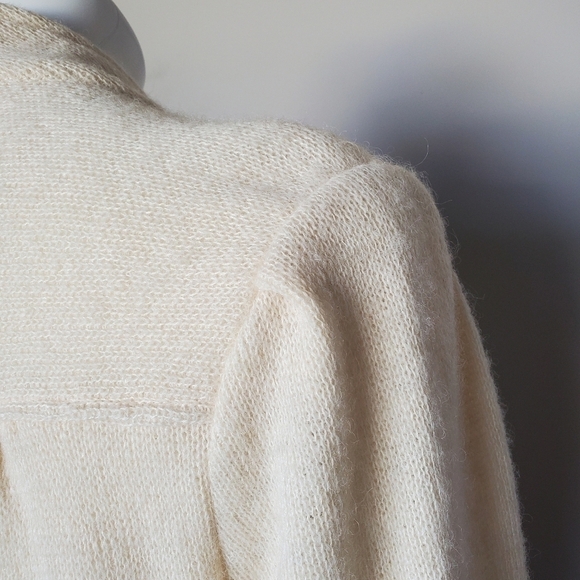 Vintage Y2K J.M Joss Mohair Wool Blend Womens Heavy Long Open Front Duster - Picture 7 of 12